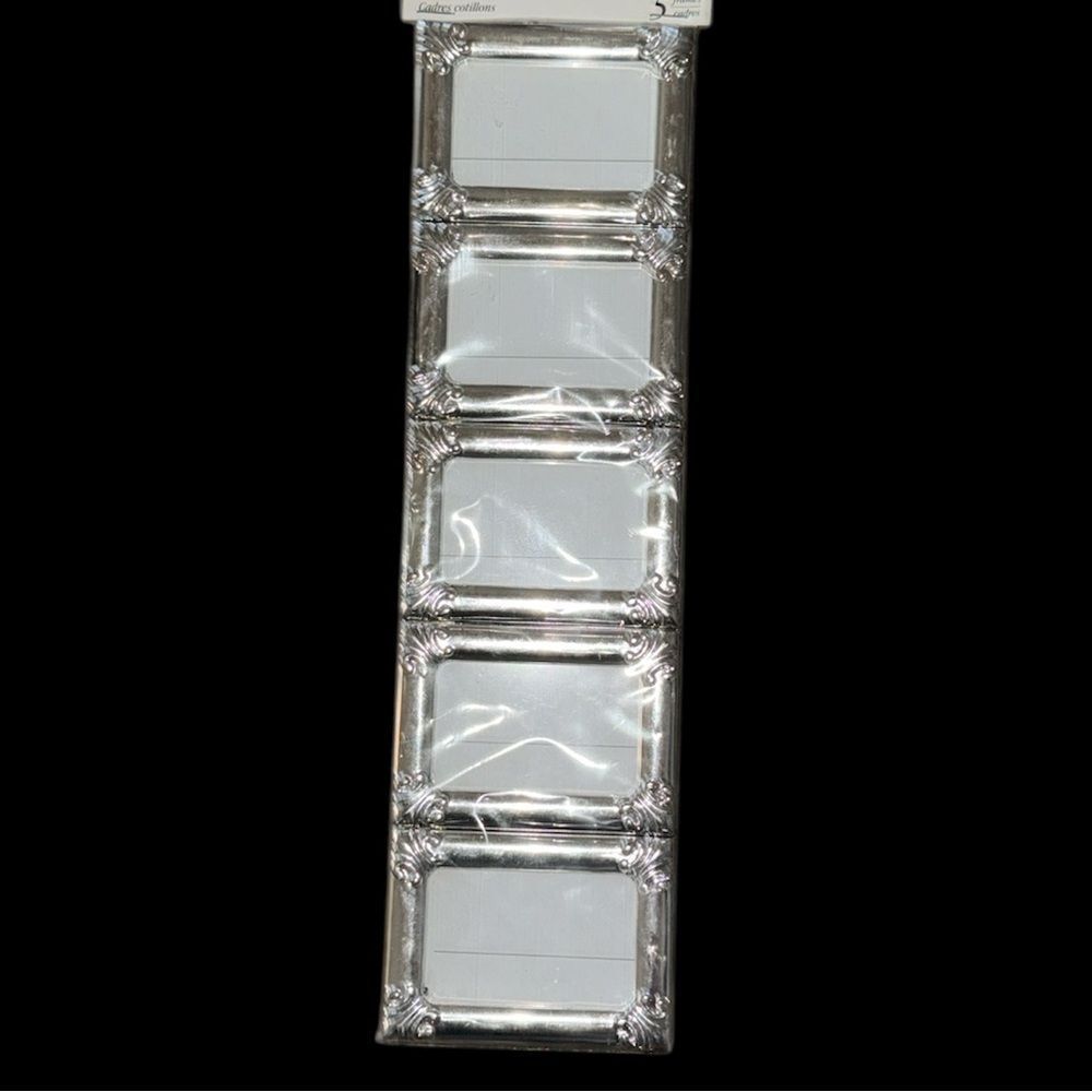 Wilton Silver Favor Frames Set of Five!
